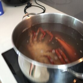 海で取れた蟹を使った簡単湯で蟹 レシピ 作り方 By Jinka 楽天レシピ 海で取れた蟹を使った簡単湯で蟹 レシピ 作り方 By Jinka 楽天レシピ